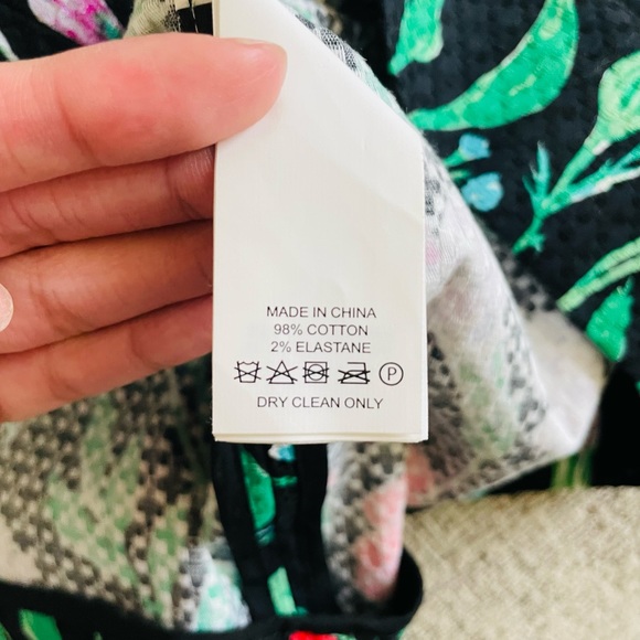 Kate Spade Hummingbird Floral Pencil Skirt - Picture 5 of 5